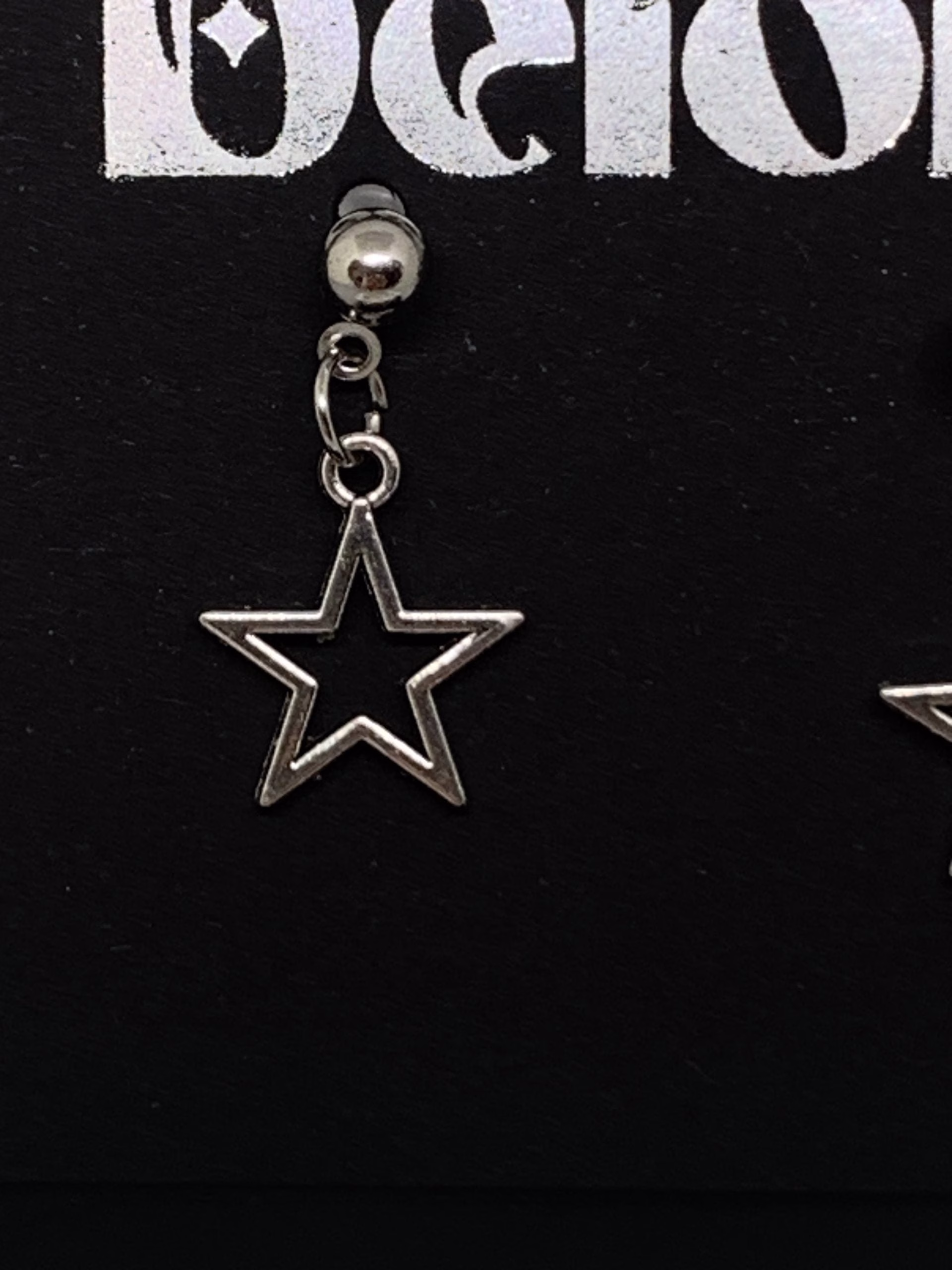 Star earrings
