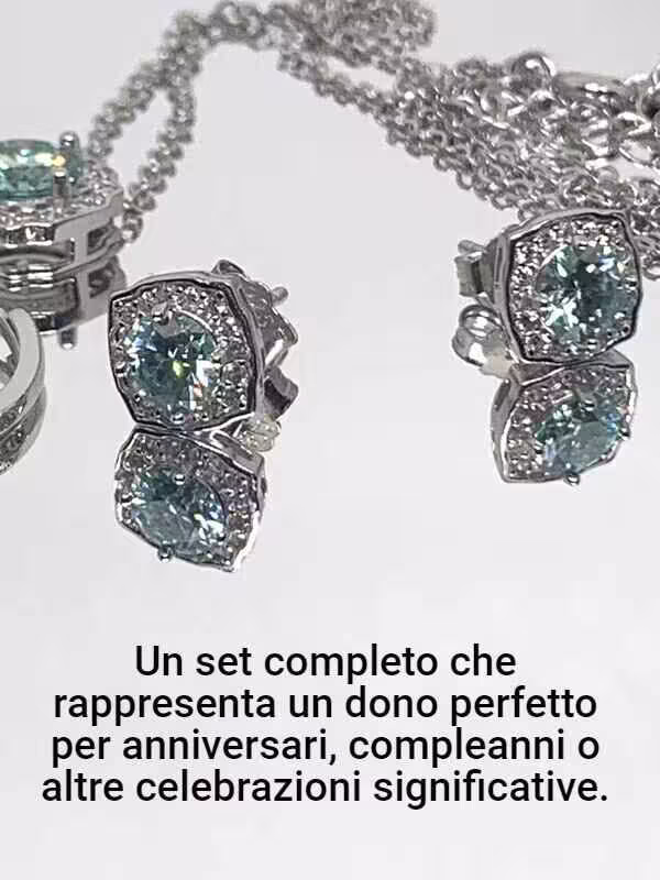 Un set completo che rappresenta un dono perfetto per anniversari, compleanni o altre celebrazioni significative.